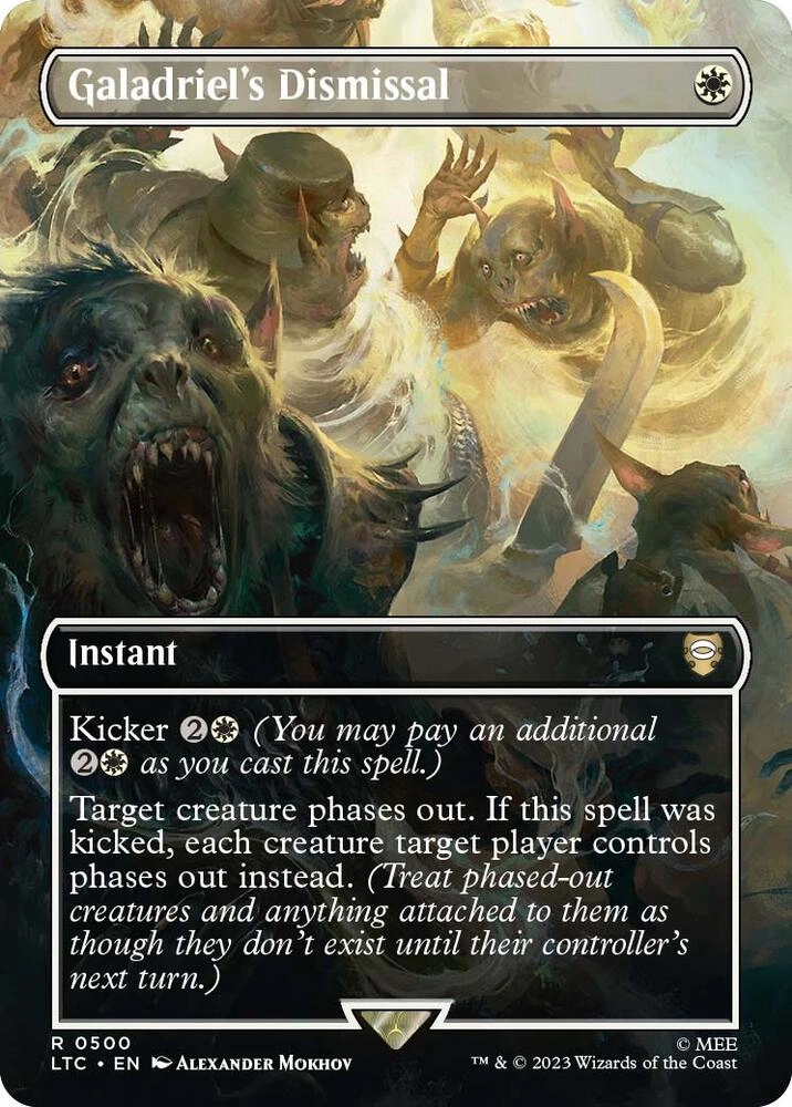 Galadriel's Dismissal (Borderless) Foil