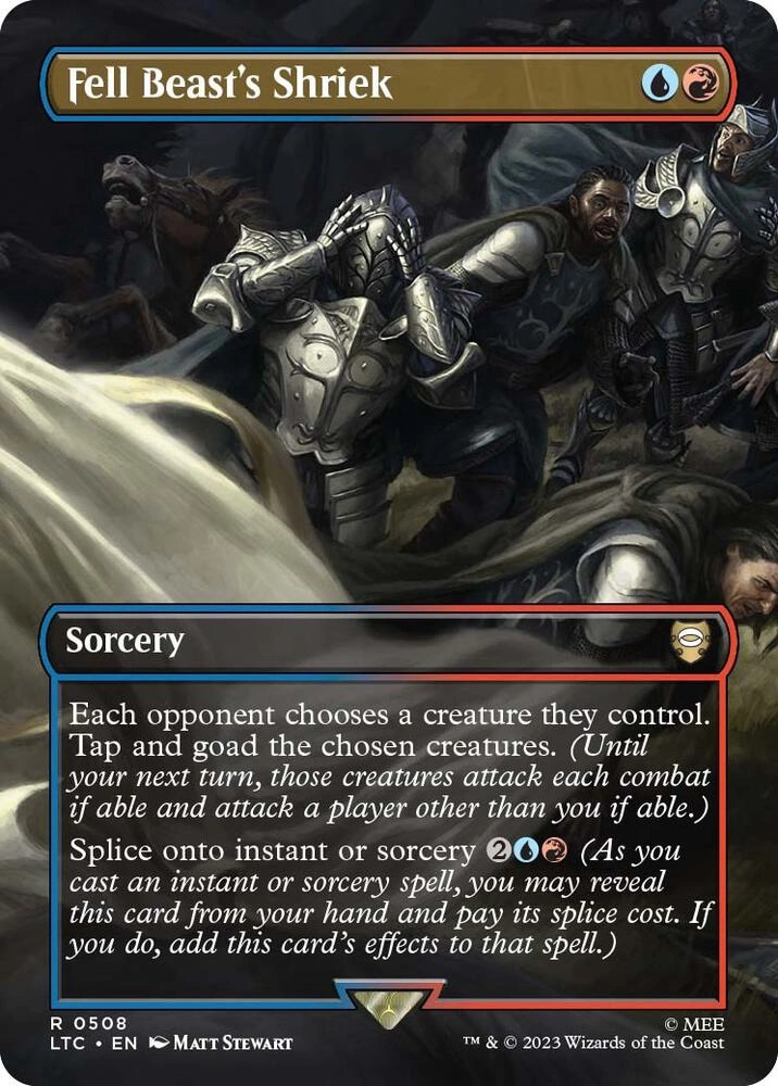 Fell Beast's Shriek (Borderless) Foil