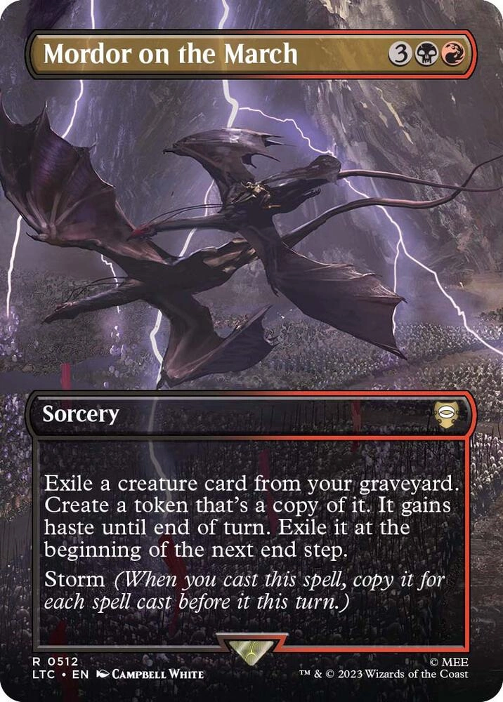 Mordor on the March (Borderless)