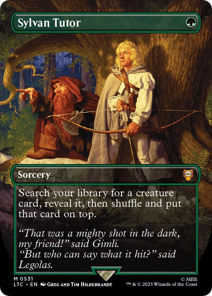 Sylvan Tutor (Borderless) Foil
