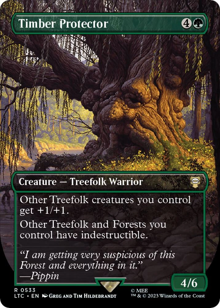 Timber Protector (Borderless) Foil