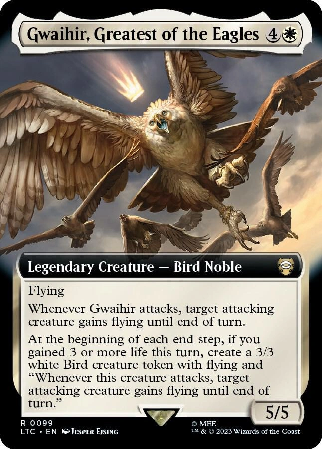 Gwaihir, Greatest of the Eagles (Extended Art) Foil
