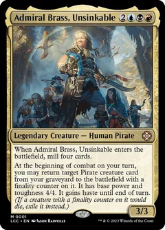 Admiral Brass, Unsinkable Foil 1