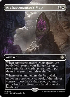 Archaeomancer's Map (Borderless) Foil 101