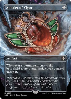 Amulet of Vigor (Borderless) Foil 103