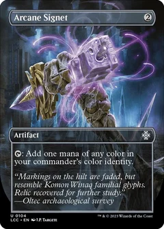 Arcane Signet (Borderless) Foil 104