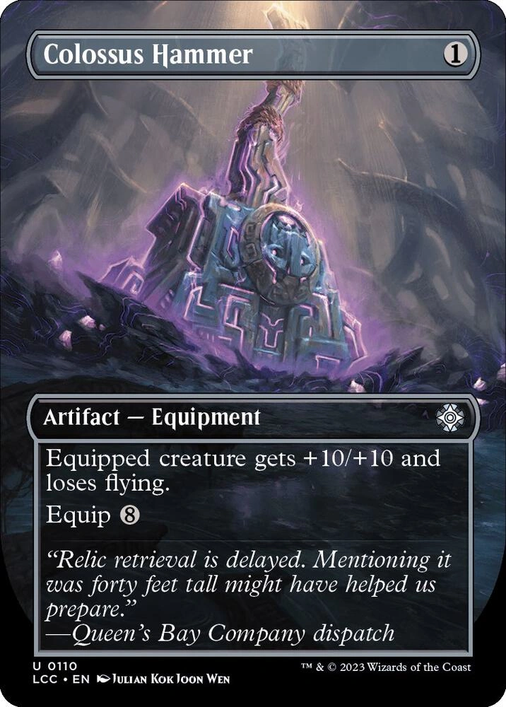 Colossus Hammer (Borderless) Foil