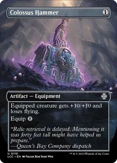 Colossus Hammer (Borderless) Foil 110