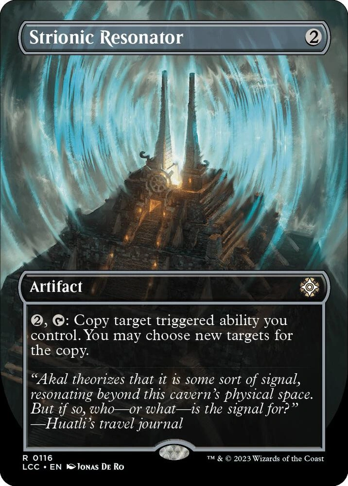 Strionic Resonator (Borderless) Foil