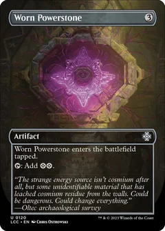 Worn Powerstone (Borderless) Foil 120