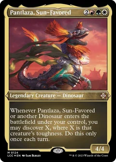 Pantlaza, Sun-Favored (Display Commander) - Thick Stock Foil 124