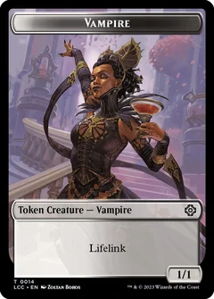 Vampire (0014) // Vampire Demon Double-Sided Token 14 // 15