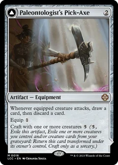 Paleontologist's Pick-Axe Foil 16