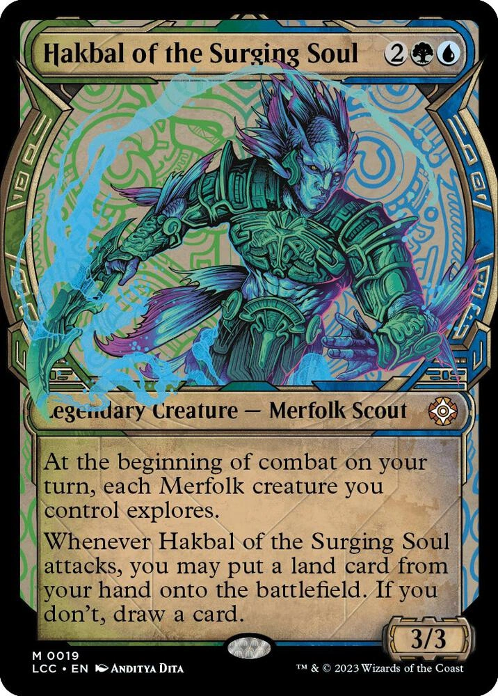 Hakbal of the Surging Soul (Showcase) Foil