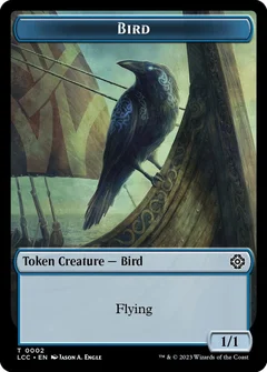 Bird // Merfolk (0003) Double-Sided Token 2 // 3