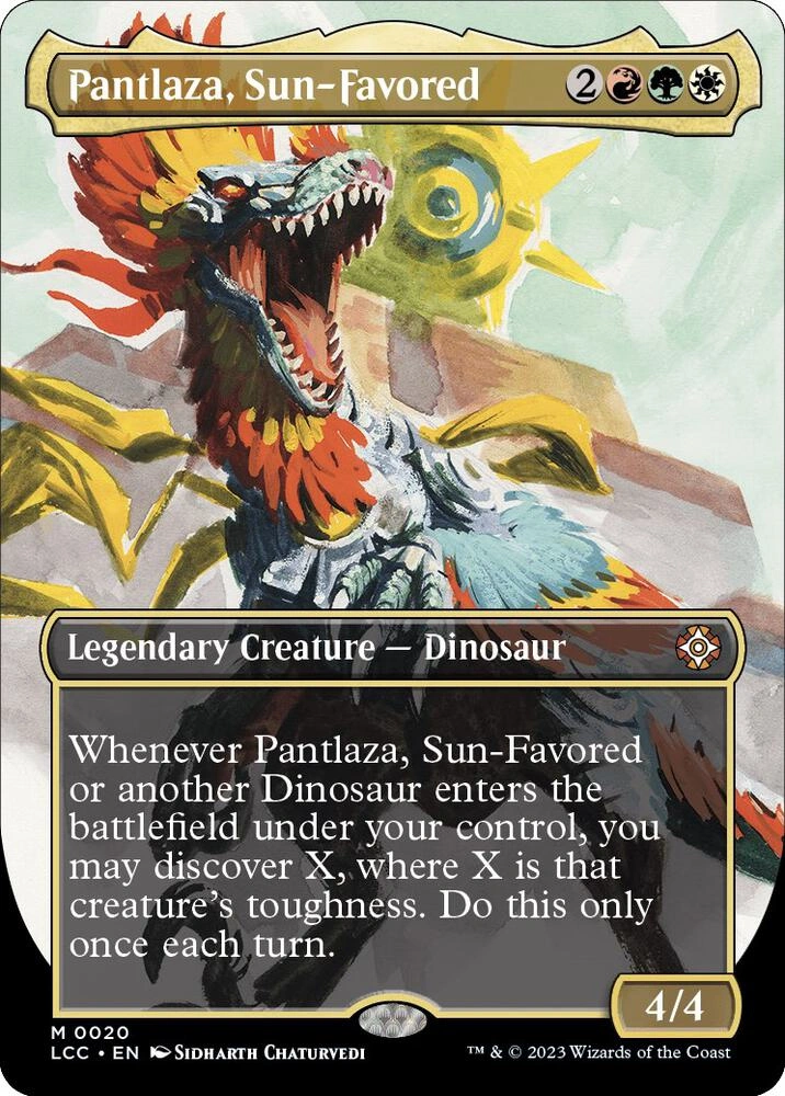 Pantlaza, Sun-Favored (Borderless) Foil