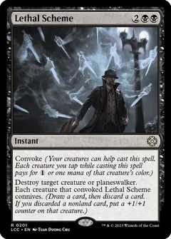 Lethal Scheme 201