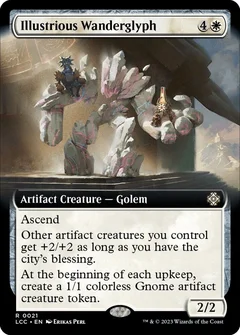 Illustrious Wanderglyph (Extended Art) Foil 21