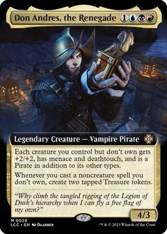 Don Andres, the Renegade (Extended Art) Foil 28