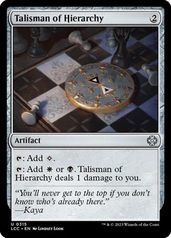 Talisman of Hierarchy 315