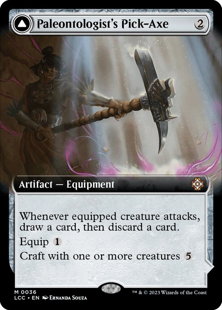 Paleontologist's Pick-Axe (Extended Art) Foil