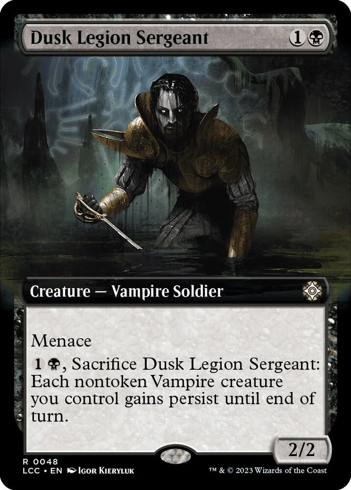 Dusk Legion Sergeant (Extended Art)