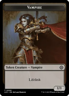 Vampire (0006) // Vampire Demon Double-Sided Token 6 // 15