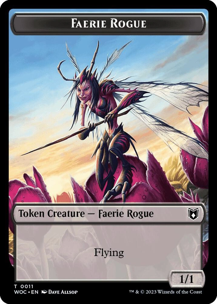 Faerie Rogue (0011) // Faerie Double-Sided Token