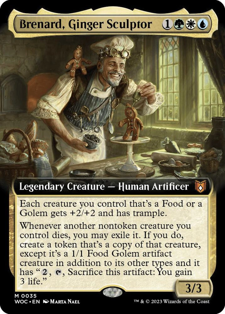 Brenard, Ginger Sculptor (Extended Art) Foil