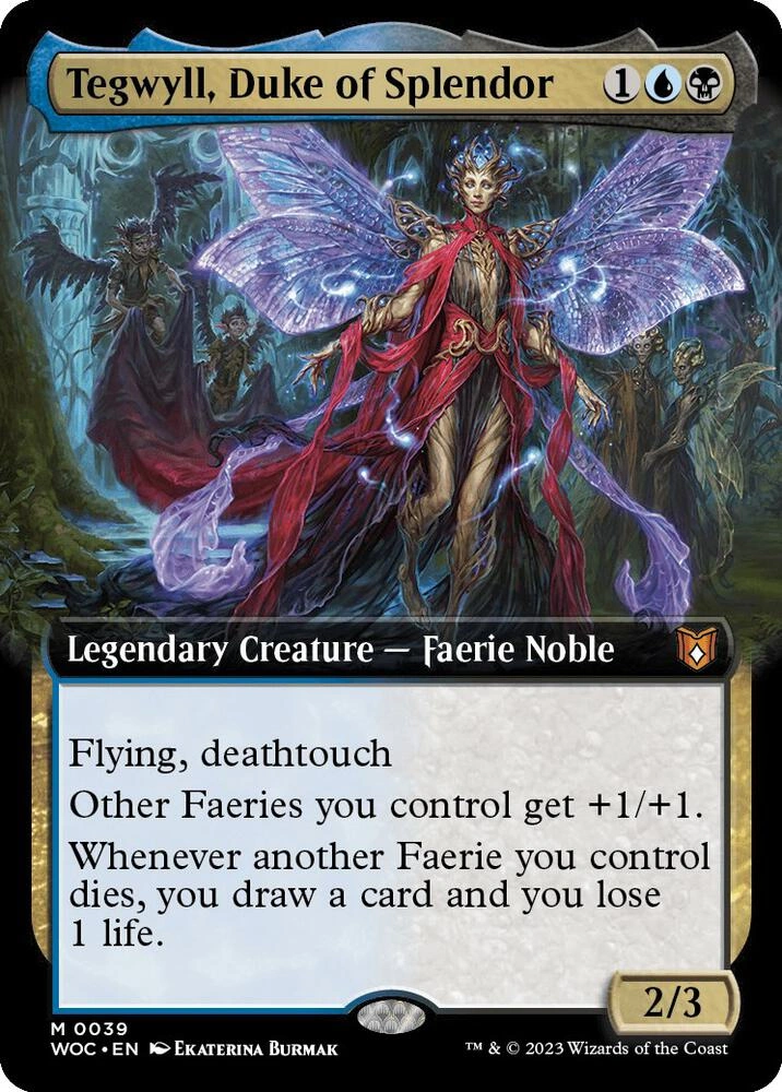 Tegwyll, Duke of Splendor (Extended Art) Foil