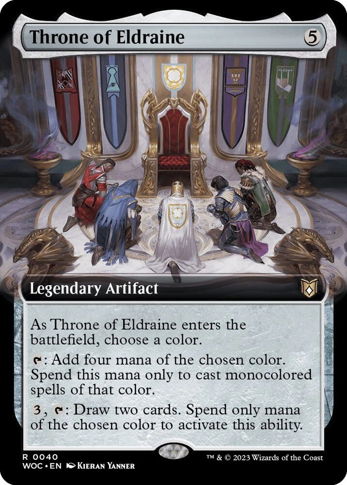 Throne of Eldraine (Extended Art) Foil