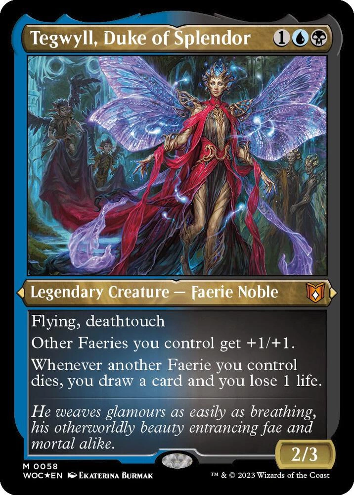 Tegwyll, Duke of Splendor (Display Commander) - Thick Stock Foil