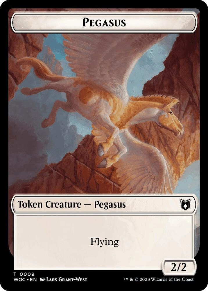 Pegasus // Saproling Double-Sided Token
