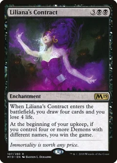 Liliana's Contract Foil 107