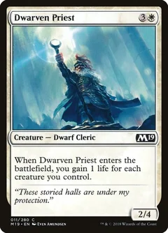 Dwarven Priest Foil 11