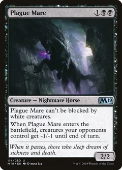 Plague Mare Foil 114