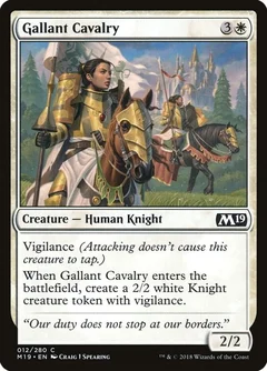 Gallant Cavalry Foil 12