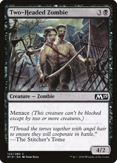 Two-Headed Zombie Foil 123