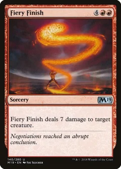 Fiery Finish Foil 140