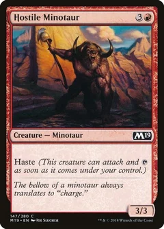 Hostile Minotaur Foil 147