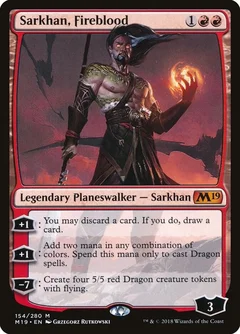 Sarkhan, Fireblood Foil 154