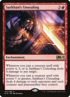 Sarkhan's Unsealing Foil 155