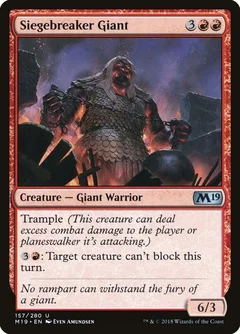 Siegebreaker Giant Foil 157
