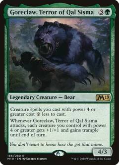 Goreclaw, Terror of Qal Sisma Foil 186