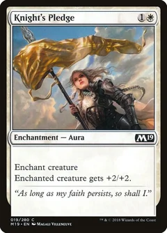 Knight's Pledge Foil 19