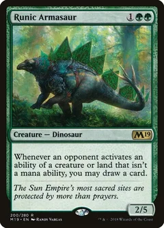 Runic Armasaur Foil 200