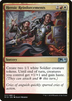 Heroic Reinforcements Foil 217