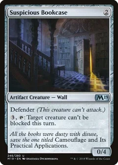 Suspicious Bookcase Foil 246