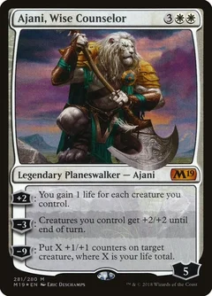 Ajani, Wise Counselor Foil 281