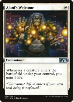 Ajani's Welcome Foil 6